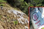 Tonlarca kömür uçuruma atıldı