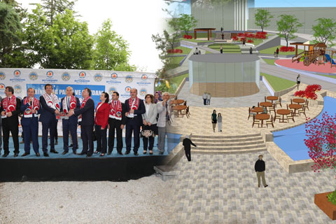Serinhisar, park ve meydanına kavuşuyor