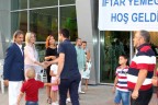 İftar yemeğinden kareler…