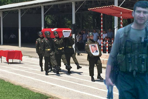 Şehit Uzman Çavuş Elazığ’a uğurlandı