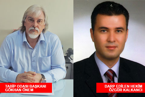 DDH’da hasta doktoru darp etti