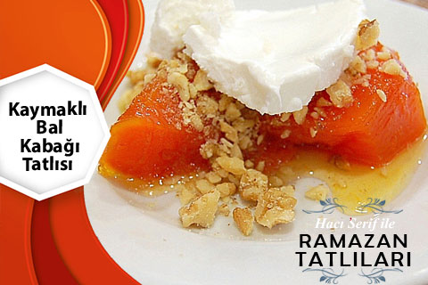 Kaymaklı Bal Kabağı Tatlısı Tarifi