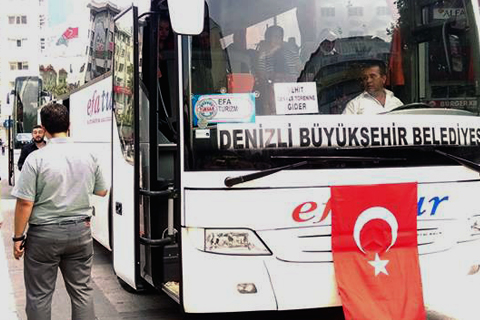 Büyükşehir’den Akhan’a ücretsiz ulaşım hizmeti