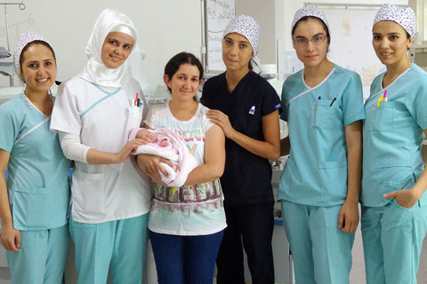 Yaşam savaşını kazandı 
