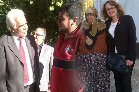 Vatan Partisi adayları Bozkurt’ta yoğun ilgi gördü