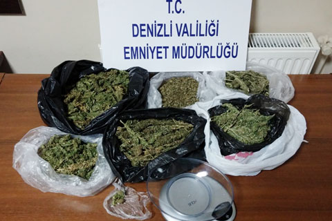 Emniyet’ten esrar operasyonu