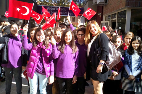 Uğur Okulları’nda Cumhuriyet coşkusu