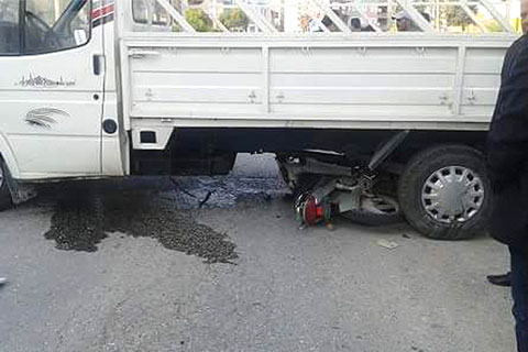 Acıpayam’da korkutan kaza