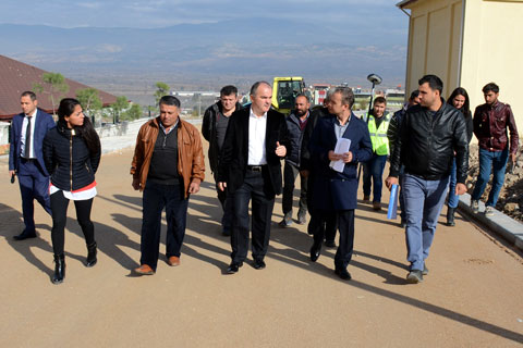 Pınarkent’te yol atağı