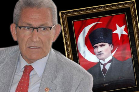 Arslan: Atamızın resmini kimse indiremez