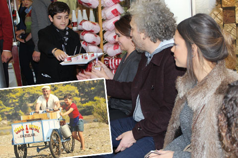 İftarlık gazoz ekibine sahurluk tahin ikram etti