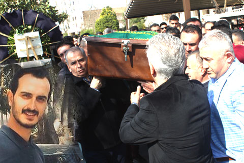Kaza kurbanı genç toprağa verildi
