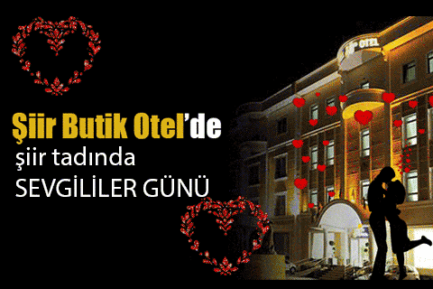 Şiir Butik Otel’den romantik teklif