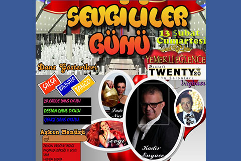 Twenty-20 sevgilileri çağırıyor