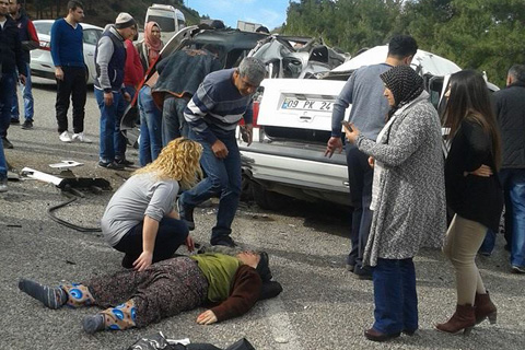 Cankurtaran’da kaza: 3 ölü, 2 yaralı