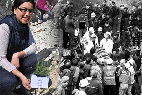 Soma’da ölen madenciler anısına 301 fidan