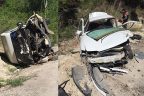 Çal-İsabey Yolu’nda kaza: 3 yaralı