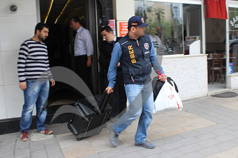 Polis TKDK’dan bu valizle çıktı