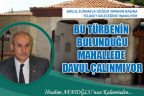 Felaket korkusuyla Tekke’de davul çalınmıyor