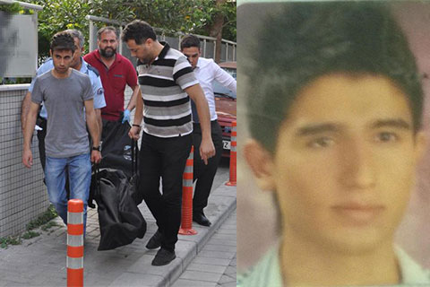 Otelde elleri bağlı barfiks demirine asılı bulundu