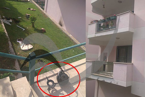 Yemek yapmak isterken evi yakıyordu