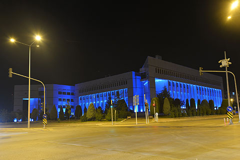 Denizli Adliyesi renklendi