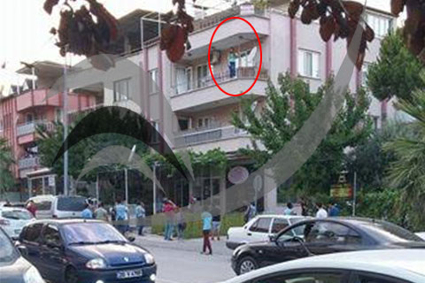 Genç kadını ölümden vatandaş kurtardı