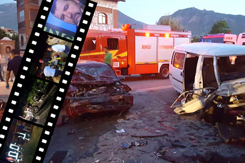 3 kazada 2 kişi öldü, 8 yaralı var
