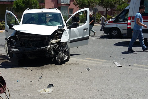 Yenişehir’de kaza