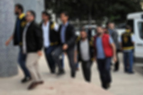 FETÖ/PDY zanlıları adliyeye sevk edildi