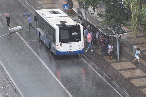 Denizli için çok kuvvetli yağış uyarısı
