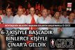 Zolan: Yürüyüşe 6-7 kişi başladık, binlerle Çınar’a geldik