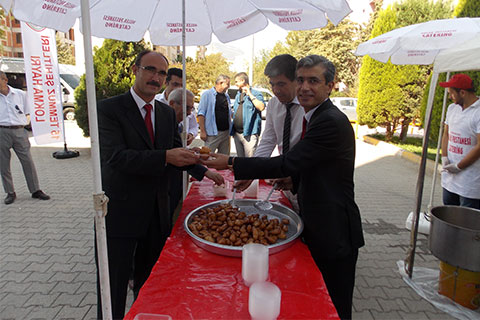 Adliye’de 15 Temmuz şehitleri için lokma hayrı
