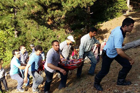 Kadın çobanın cesedi uçurumun dibinde bulundu