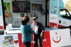 Pazaryerinde stant açıp kanseri anlattılar