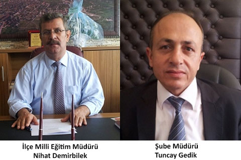 Görevden alındılar sitede fotoğrafları duruyor