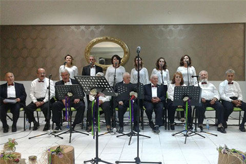 Huzurevi Korosu’ndan konser