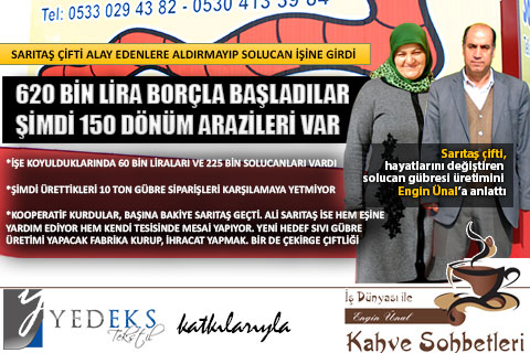 Solucan gübresi üretimi hayatlarını değiştirdi