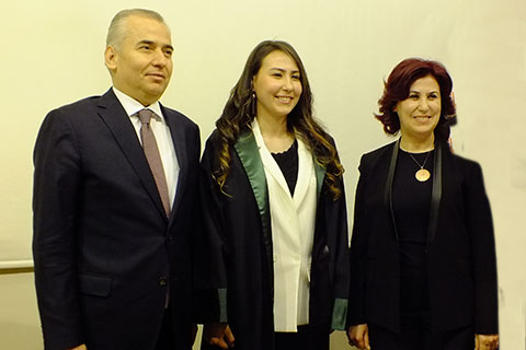 Esra Zolan Vezirköprü’ye hakim atandı