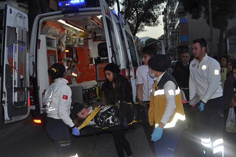 Sarayköy’de motosiklet kazası