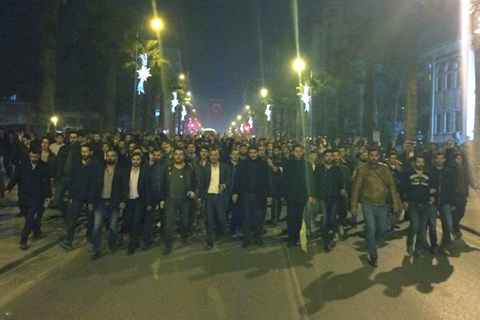 Çınar’da tehlikeli gerginlik