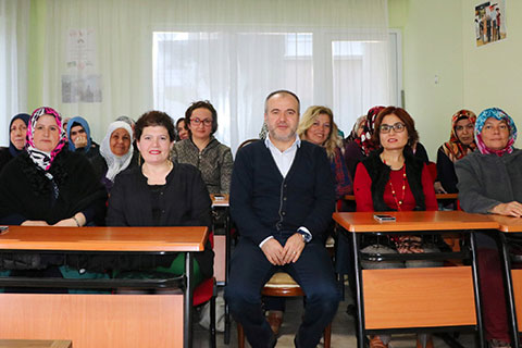 Tekden uzmanlarından kadınlara eğitim