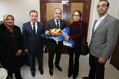 Başkan Gürlesin eğitimcilerle buluştu