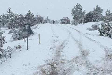 Gözler-Uzunpınar Yolu açıldı