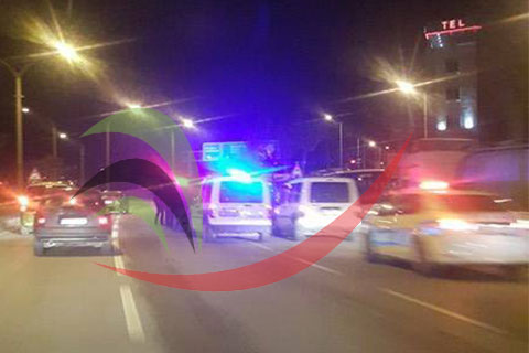 Dur ihtarına uymayan sürücü kaçamadı