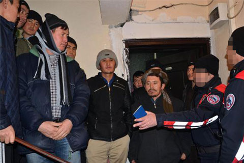 Halk Caddesi’nde 15 kaçak yakalandı