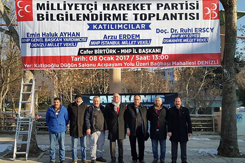 MHP kurmayları Denizli’ye geliyor