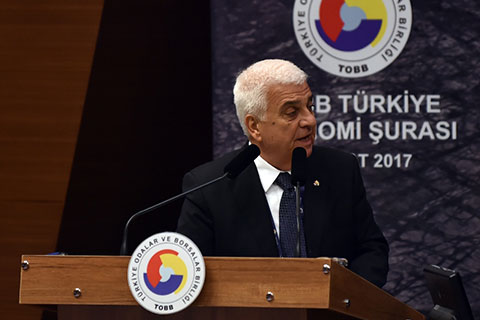 DSO Başkanı Keçeci TOBB Ekonomi Şurası’na Ege Bölge Sözcüsü olarak katıldı