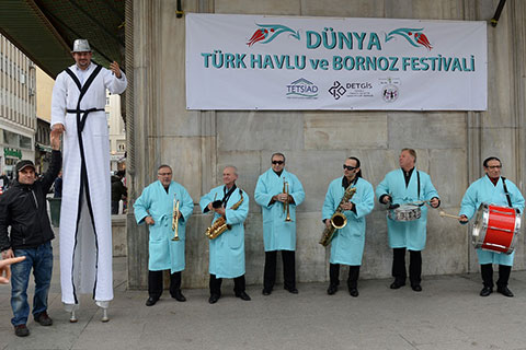 6. Dünya, Türk Havlu ve Bornoz Festivali İstanbul’da başladı