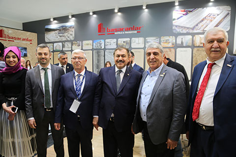 23. Uluslararası Doğal Taş ve Teknolojileri Fuarı açıldı